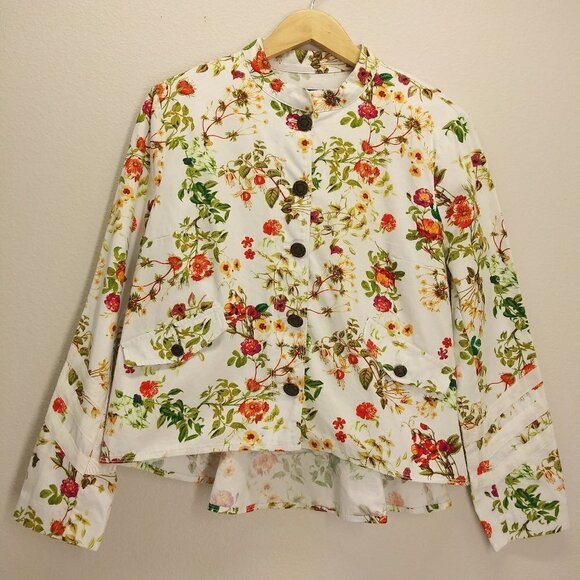 DISNEY'S Alice Through the Looking Glass Designer Collection floral jacket XL - Picture 1 of 9